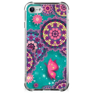 iPhone SE 2022/2020 | iPhone 8/7 Back Cover Cirkels en Vlinders