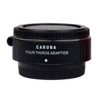 Caruba Lens Mount Adapter (Micro 4/3 naar 4/3) Chroom - thumbnail