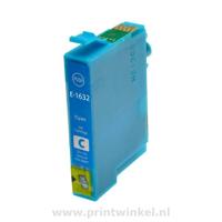 Epson 16XL (T1632) inktcartridge cyaan (eigen merk)