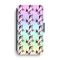 Musketon Unicorn: iPhone XS Max Flip Hoesje