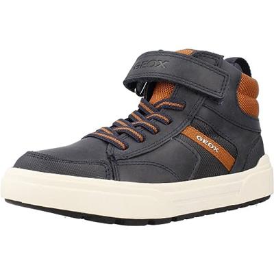 Geox J WEEMBLE Boy A Sneakers, marineblauw/cognac, 39 EU, Navy Cognac, 39 EU