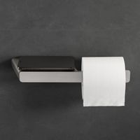 Geesa Shift Toiletrolhouder zonder klep met planchet RVS geborsteld 91992405