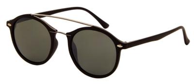 AZ Eyewear zonnebril unisex matzwart met groene lens (2150 P)