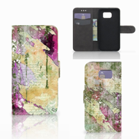 Hoesje Samsung Galaxy S6 Edge Letter Painting