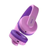 Philips TAK4206PK/00 hoofdtelefoon/headset Bedraad en draadloos Hoofdband Oproepen/muziek USB Type-C Bluetooth Roze - thumbnail