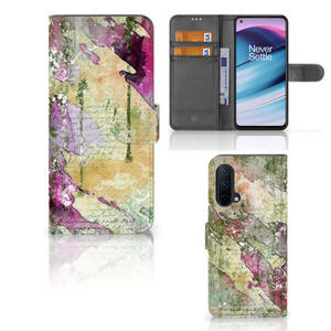 Hoesje OnePlus Nord CE 5G Letter Painting