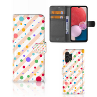 Samsung Galaxy A13 (4G) Telefoon Hoesje Dots - thumbnail