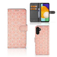 Samsung Galaxy A04s | Samsung Galaxy A13 5G Telefoon Hoesje Pattern Orange - thumbnail