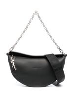 Longchamp sac à bandoulière Smile en cuir - Noir - thumbnail