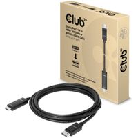 Club 3D DisplayPort 1.4 > HDMI kabel 3 meter, 4K 120Hz, 8K 60Hz - thumbnail