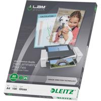 Leitz Lamineerfolie DIN A4 80 micron glanzend 100 stuk(s) - thumbnail