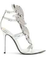 Giuseppe Zanotti sandales Intrigo Flame 105 mm - Argent