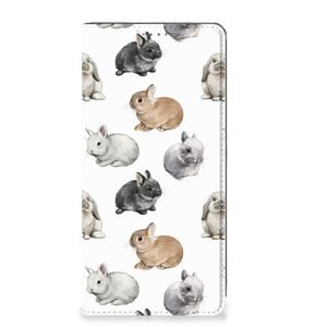 Hoesje maken voor OPPO A57 | A57s | A77 4G Konijntjes