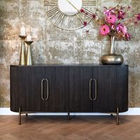 Richmond Dressoir Luxor Eikenhout, 180cm - donkerbruin - thumbnail