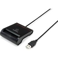 Renkforce RF-SCR-100 smart card reader Binnen USB 2.0 Zwart - thumbnail