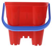 écoiffier emmer zandkasteel rood 19 x 19 x 21 cm