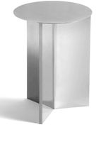 HAY table ronde Slit - Argent - thumbnail