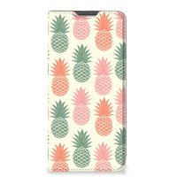 Xiaomi Redmi Note 11 Pro Flip Style Cover Ananas - thumbnail