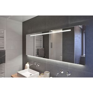 Looox Spiegel ML1 LED onder en geintegreerd LED verlichting 80 br x70 h. cm