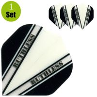 Ruthless V100 Dart Flights - Wit