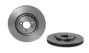 Remschijf COATED DISC LINE BREMBO, Remschijftype: Binnen geventileerd, u.a. für Jaguar