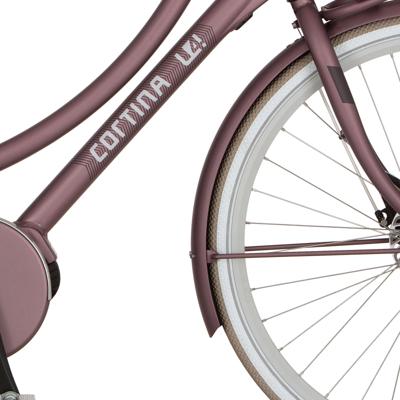 Cortina spatbord voor 28 u4 spicy silver matt