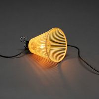 Konstsmide 2333-830 Lichtketting Buiten Energielabel: G (A - G) werkt op het lichtnet Aantal lampen 10 LED Barnsteen Verlichte lengte: 9.15 m Dimbaar, - thumbnail