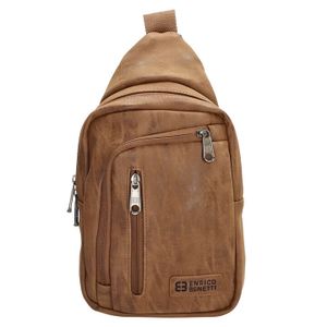 Enrico Benetti Slingbag Rugzak Rotterdam Camel