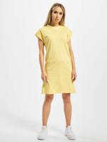 Urban Classics / jurk Ladies Turtle Extended Shoulder in geel