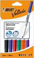 Velleda whiteboard-marker van BIC, gesorteerd