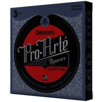 D'Addario EJ45TT-3D Pro-Arte Titanium Trebles Extra-Hard Tension snaren voor klassieke gitaar (3 sets)