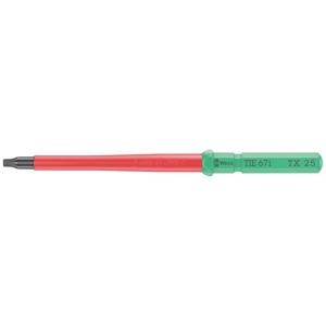 Wera Kraftform Kompakt VDE 67 i TX 25 x 157 mm TIE Elektronica Torx Verwisselbare kling TX 25