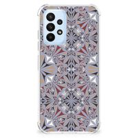 Samsung Galaxy A23 Anti-Shock Hoesje Flower Tiles