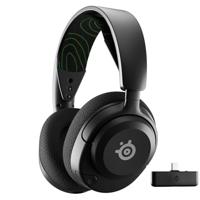 SteelSeries Arctis Nova 5X Wireless gamingheadset voor meerdere systemen- Neodymium magneet drivers- 100+ audio presets- 60 uur accuduur- 2,4-GHz Bluetooth- ClearCast Gen2.X-mic- PS5,PC,Switch,mobiel