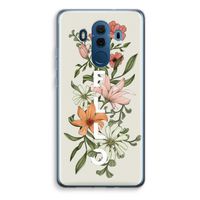 Hello bloemen: Huawei Mate 10 Pro Transparant Hoesje - thumbnail