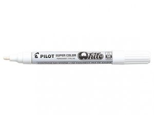 Viltstift PILOT Super SC-W-M lakmarker rond wit 2mm