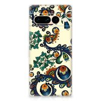 Siliconen Hoesje Google Pixel 7 Pro Barok Flower - thumbnail