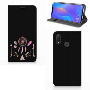 Huawei P Smart Plus Magnet Case Boho Dreamcatcher