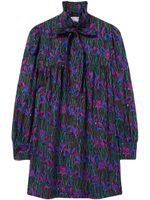 PUCCI robe courte à fleurs - Violet