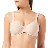 Triumph Gevormde beha modern zacht + katoen (wit), Neutraal Beige, 75C