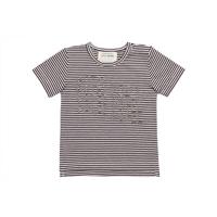 Little Indians gestreept T-shirt bruin/wit