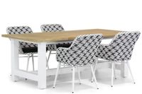 Lifestyle Crossway/Los Angeles 200 cm dining tuinset 5-delig