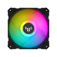 ASUS TUF Gaming TF120 ARGB Fan Computer behuizing Luchtkoeler 12 cm Zwart - thumbnail