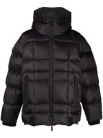 DSQUARED2 logo-print padded jacket - Noir