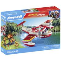 Playmobil Act!on Heros Brandweervliegtuig met wisfunctie 71463