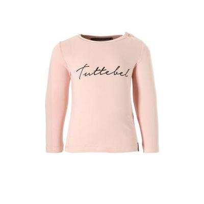 Your Wishes longsleeve Tuttebel met tekst roze Your Wishes longsleeve Tuttebel met tekst roze