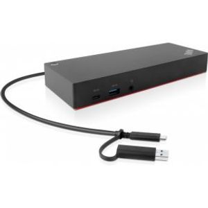 Lenovo 40AF0135EU Zwart notebook dock & poortreplicator