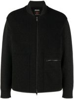 Zegna zip-up wool bomber jacket - Gris