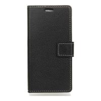 Shop4 - Samsung Galaxy S10e Hoesje - Wallet Case Lychee Zwart