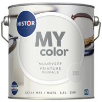Histor My Color Muurverf Extra Mat - Swansong - 2,5 liter